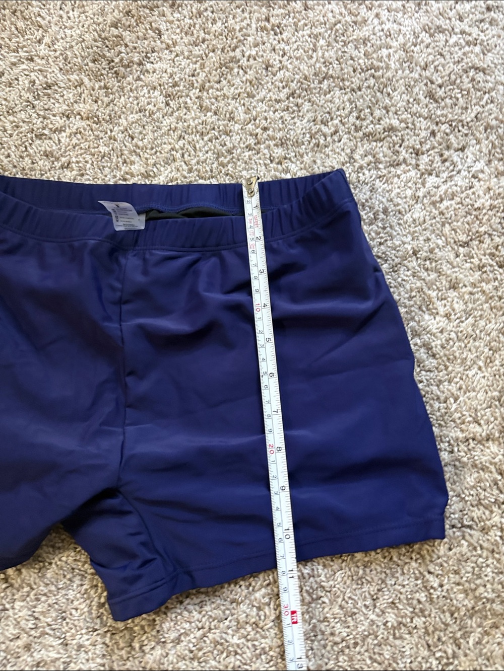 Women’s Navy Swim Trunks - Picture 3 of 3